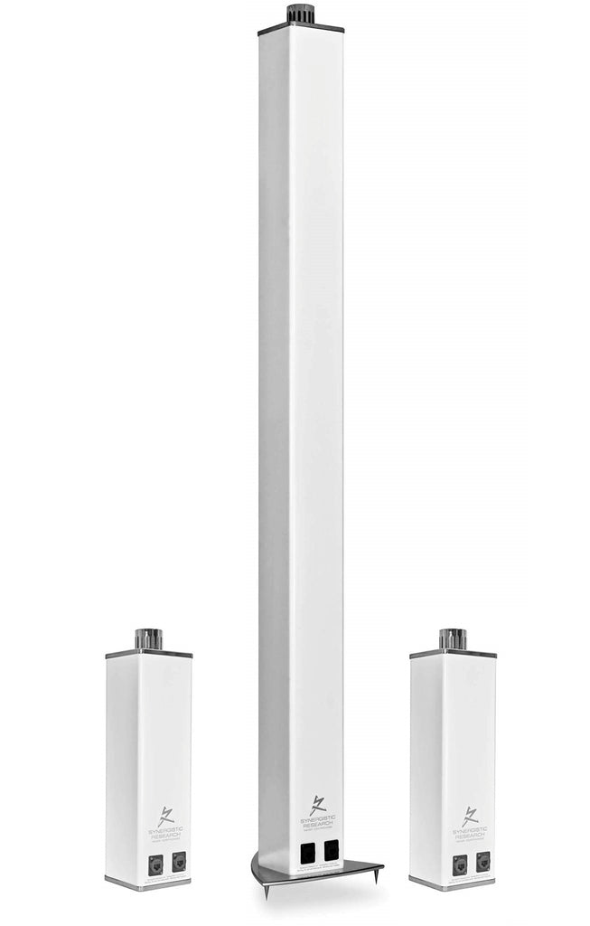 Synergistic Research Atmosphere Infinity plus 2 Mini Satellites in White